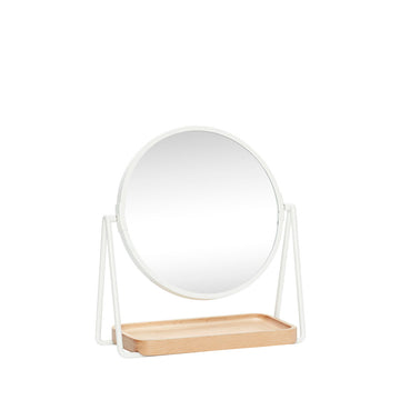 Table Mirror With Tray