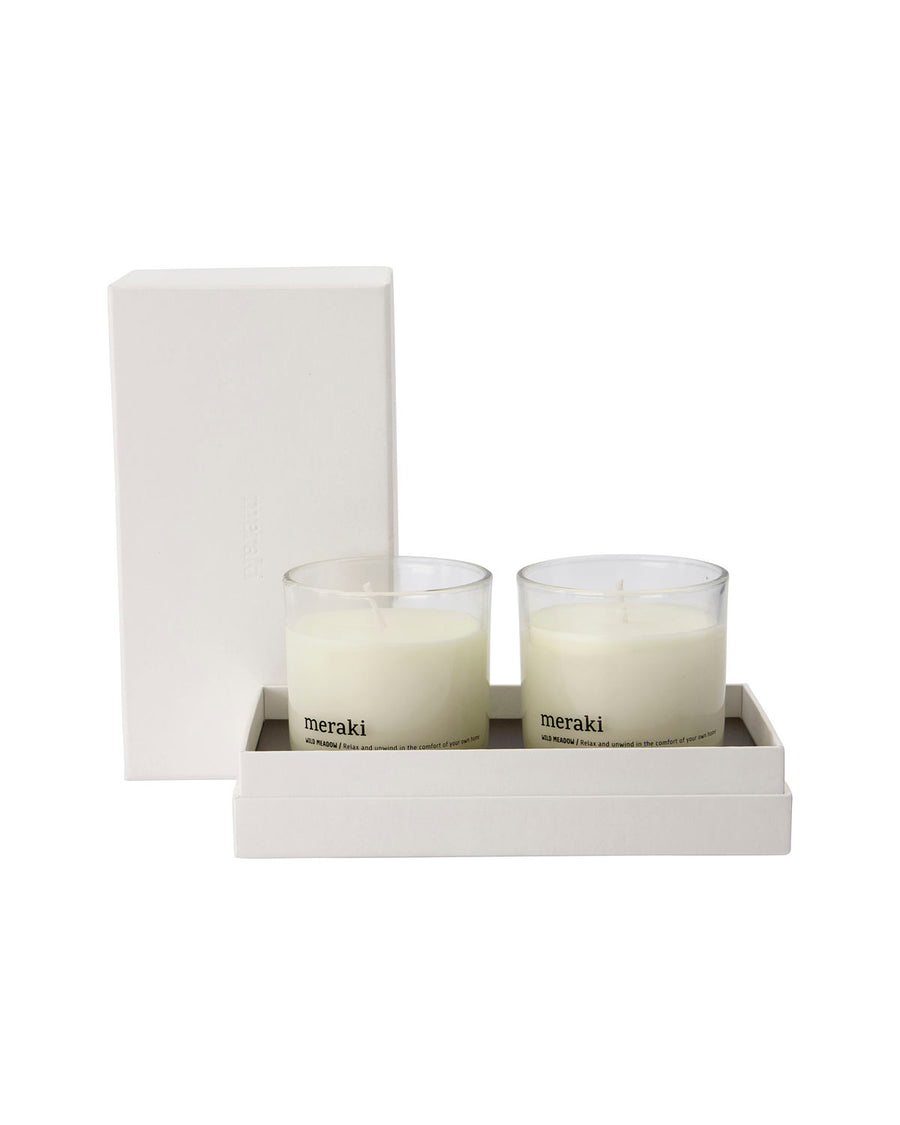 Scented candle, Wild meadow (2p)