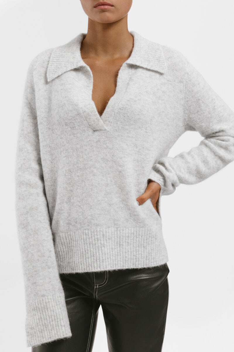 Zoya Sweater Grey Melange