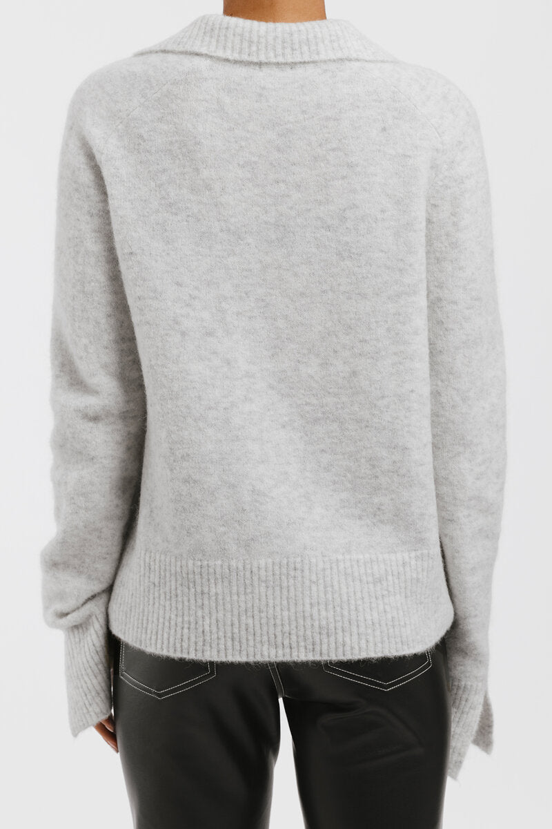 Zoya Sweater Grey Melange