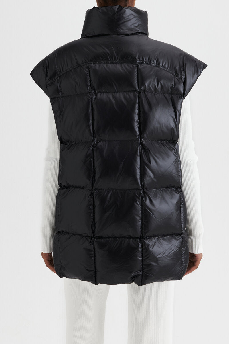 Fiola Puffer Vest Black