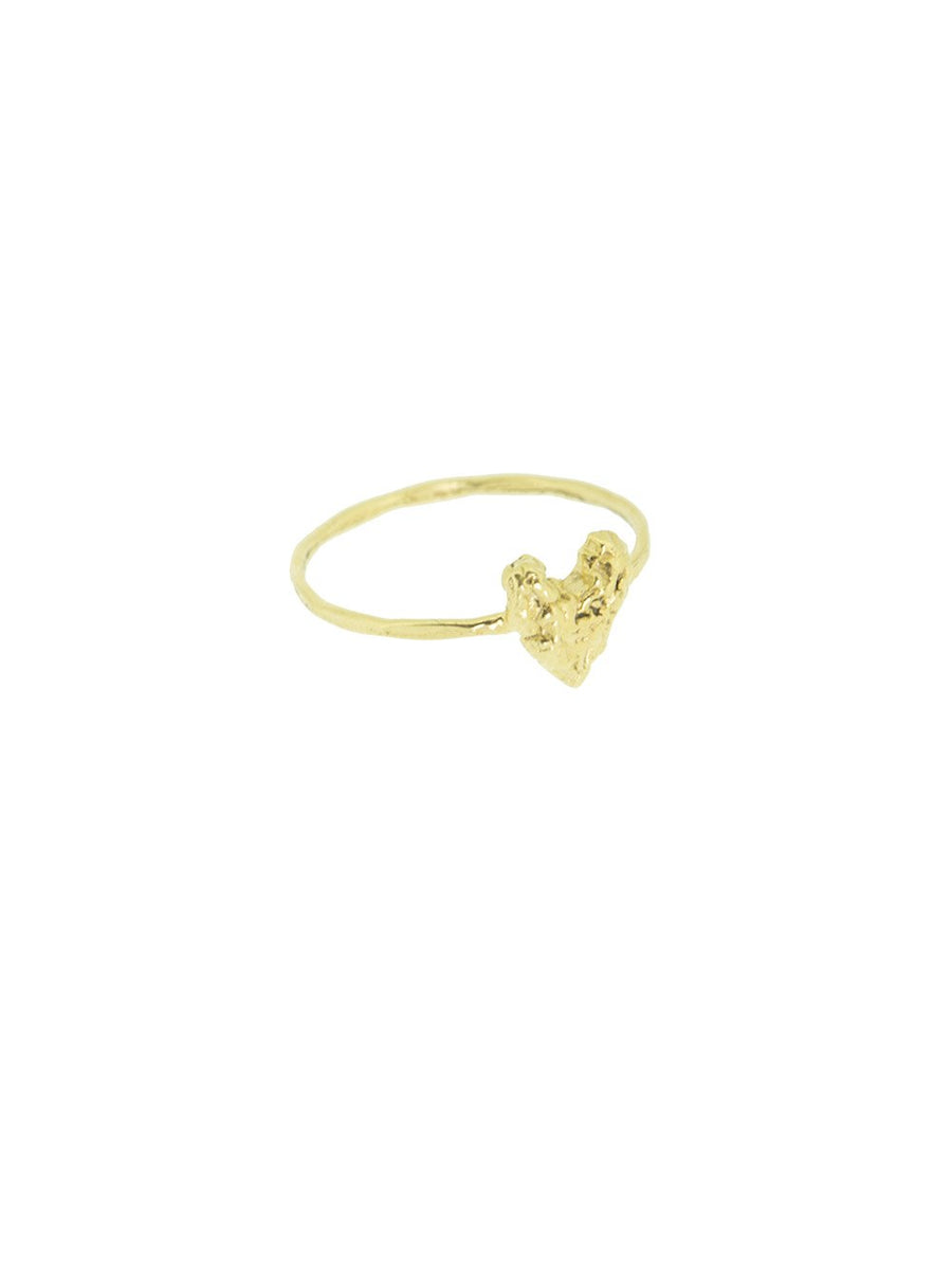 Medicine heart ring