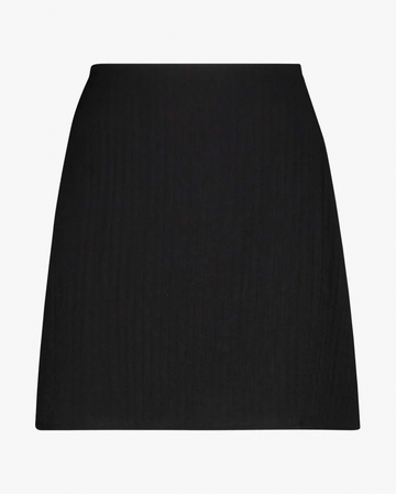 Varme Plisse Skirt - Black