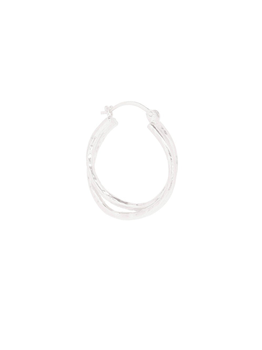 Two Ways Earring Hoops ( PAIR )