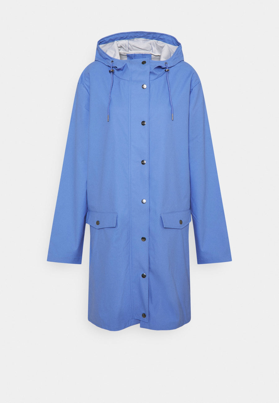 Fabiola festival raincoat - Vista Blue