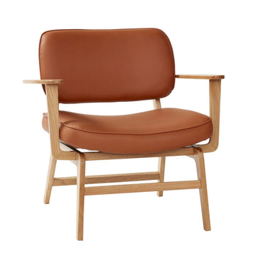 Lounge Chair oak/natural brown - 021125