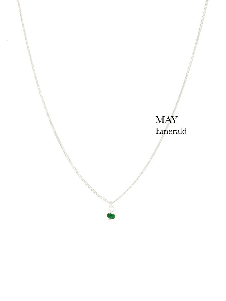 Birthstone necklace - May