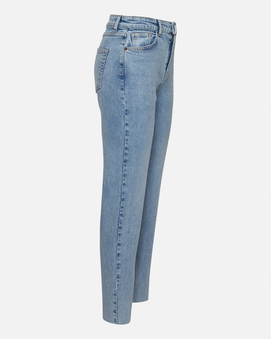 Crystal Mom Jeans Denim Blue