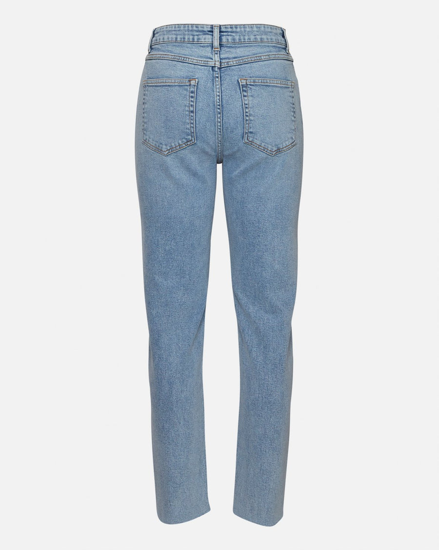 Crystal Mom Jeans Denim Blue