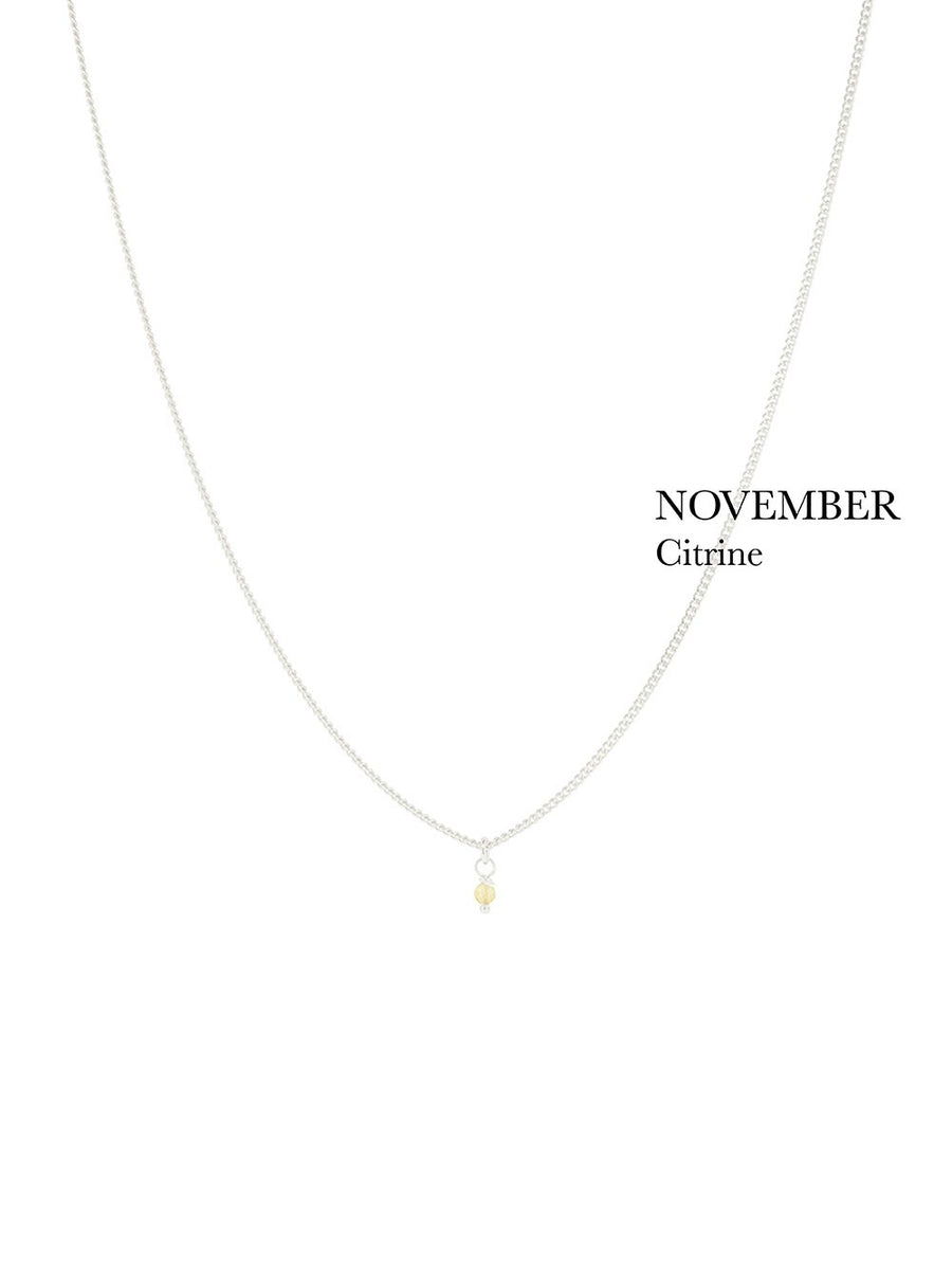 Birthstone necklace - November