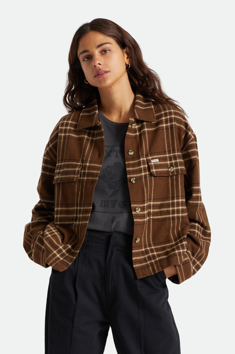 Bowery Flannel Brown