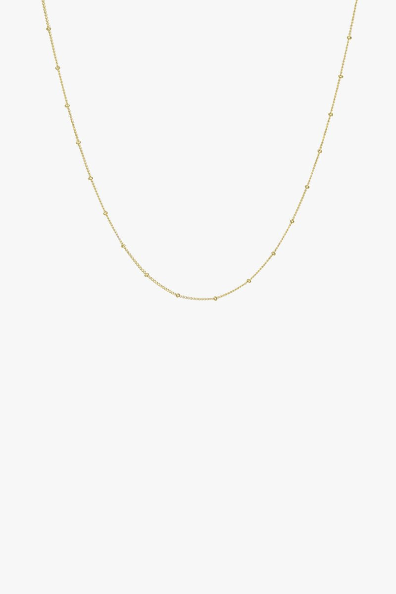 Stud chain necklace