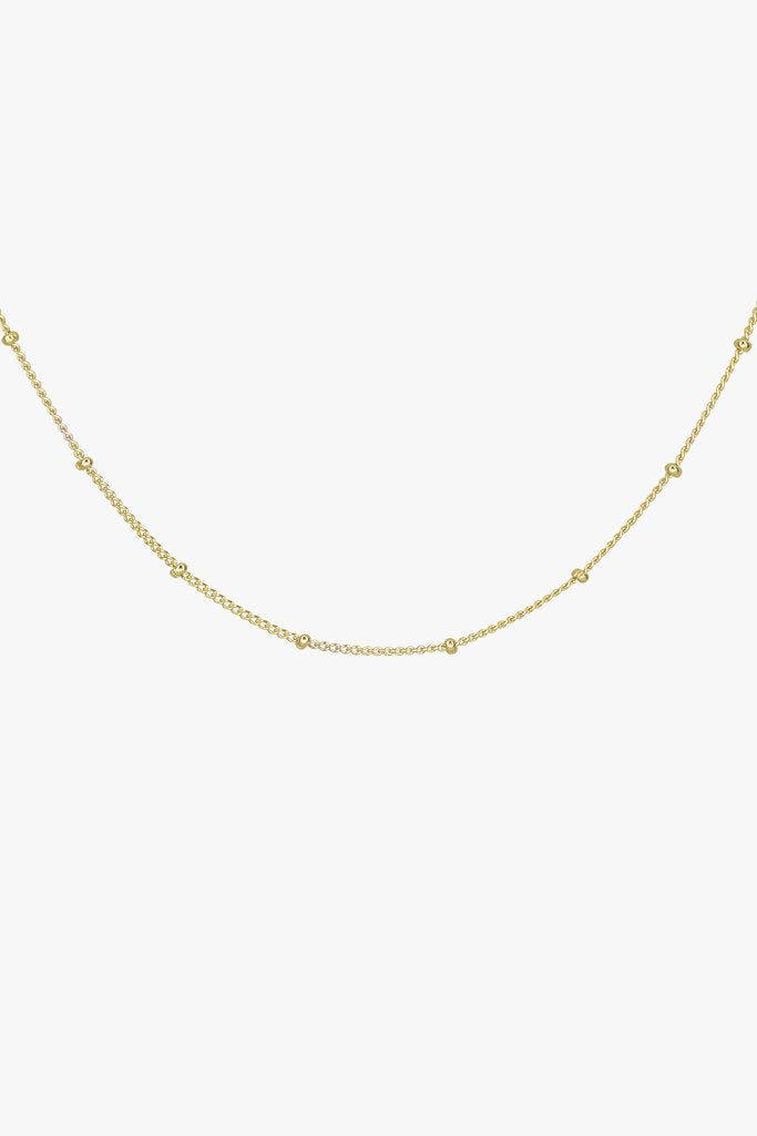 Stud chain necklace